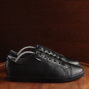 Frankie4 Sneakers WMS SZ 12 BLK Nat II Comfort Walking Minimalist Leather Shoes